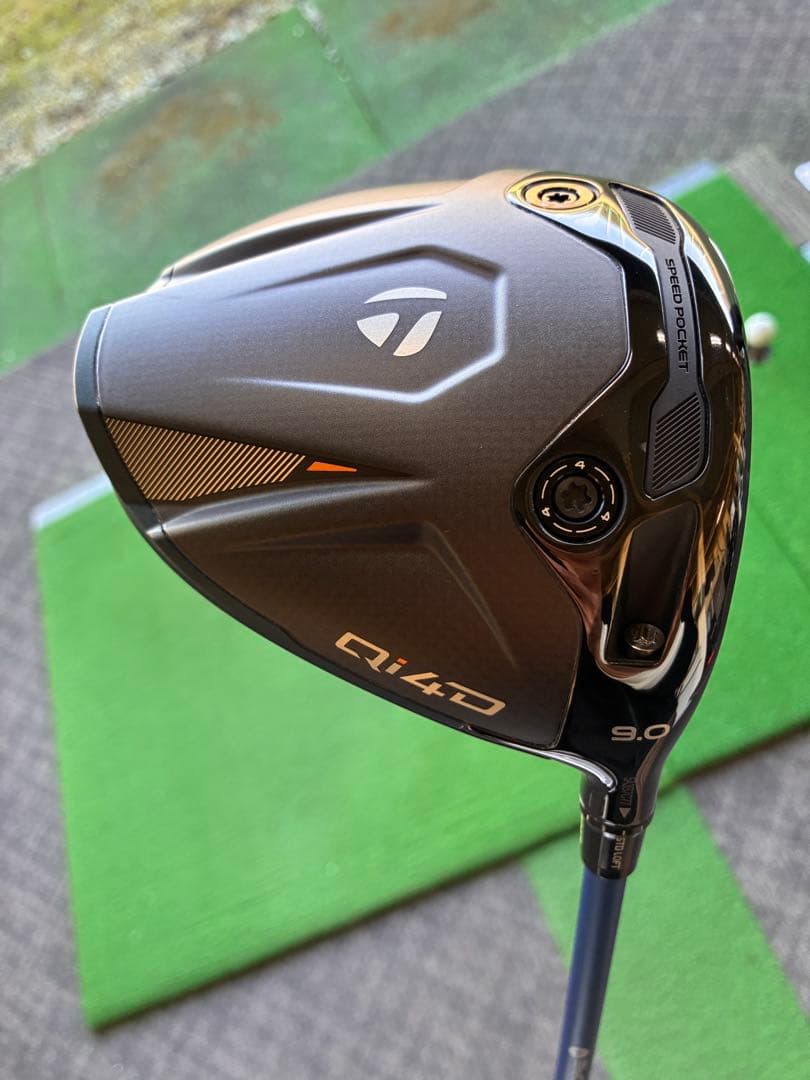 テーラーメイド Qi4D（コア）ドライバー 9.0° ヘッド（公式サイト購入品）