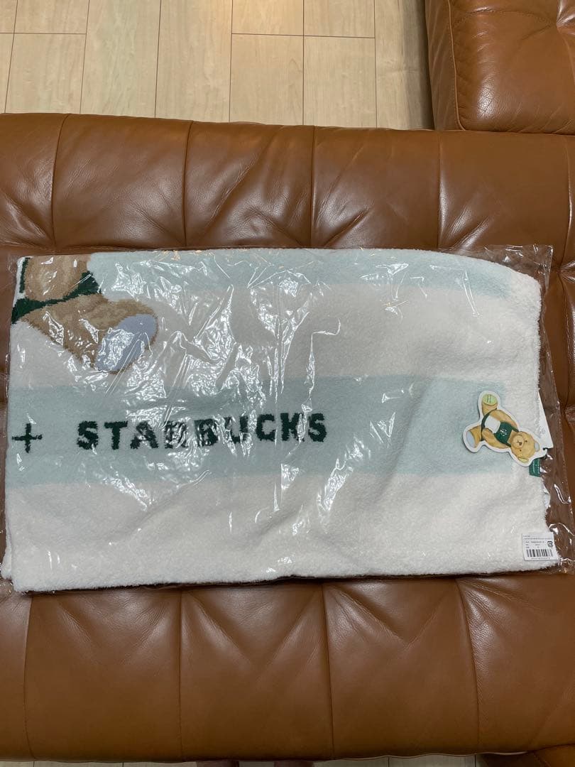 スターバックス　ジェラートピケ　ブランケット