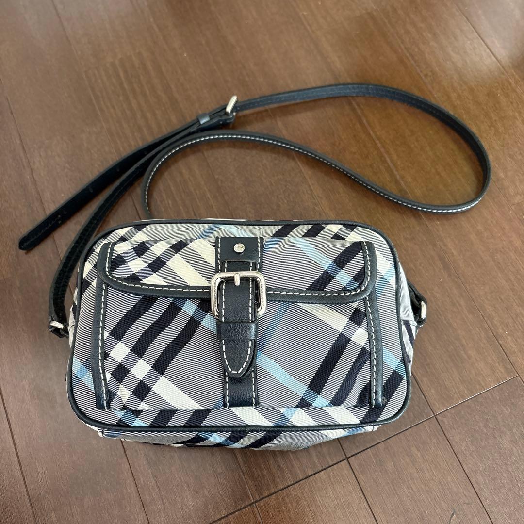 BURBERRY BLUELABEL☆チェック☆ショルダーバッグ