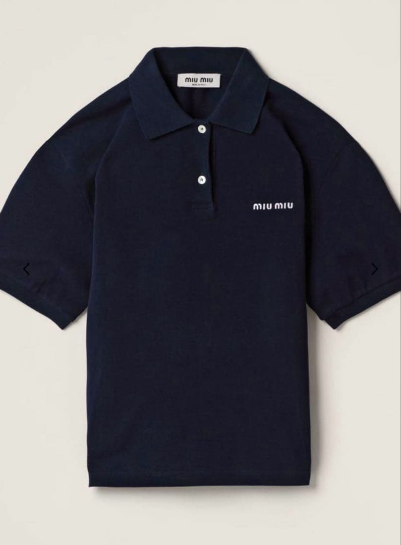 Miu Miu 半袖ポロシャツ