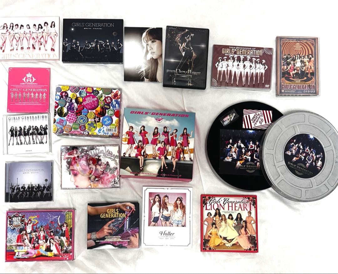 少女時代CD、アルバムセット