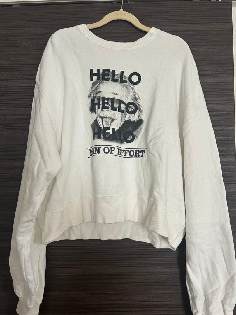 Oblada オブラダ HELLO SWEAT アインシュタイン(白)