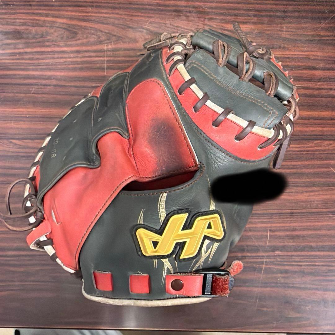 ハタケヤマ　軟式ゴールドオーダーキャッチャーミット