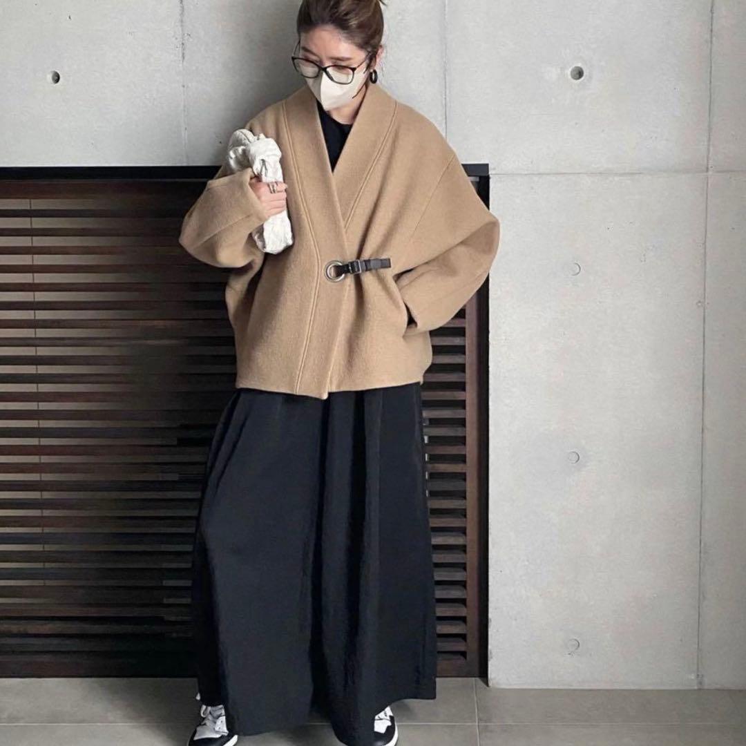 LOHEN ローヘン レザーバックル　ショートコート