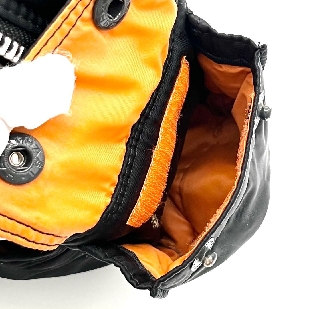 【美品】ポーター タンカー ダッフル ミニボストン ブラック 大容量 肩かけ