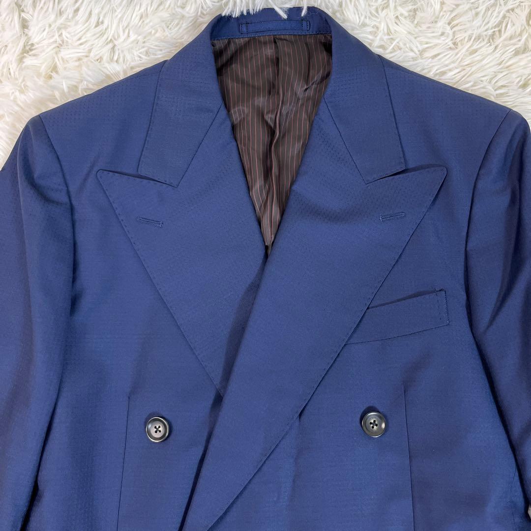 オンワード樫山 ダブルスーツ O.P.S. ネイビー 日本製 菅田将暉