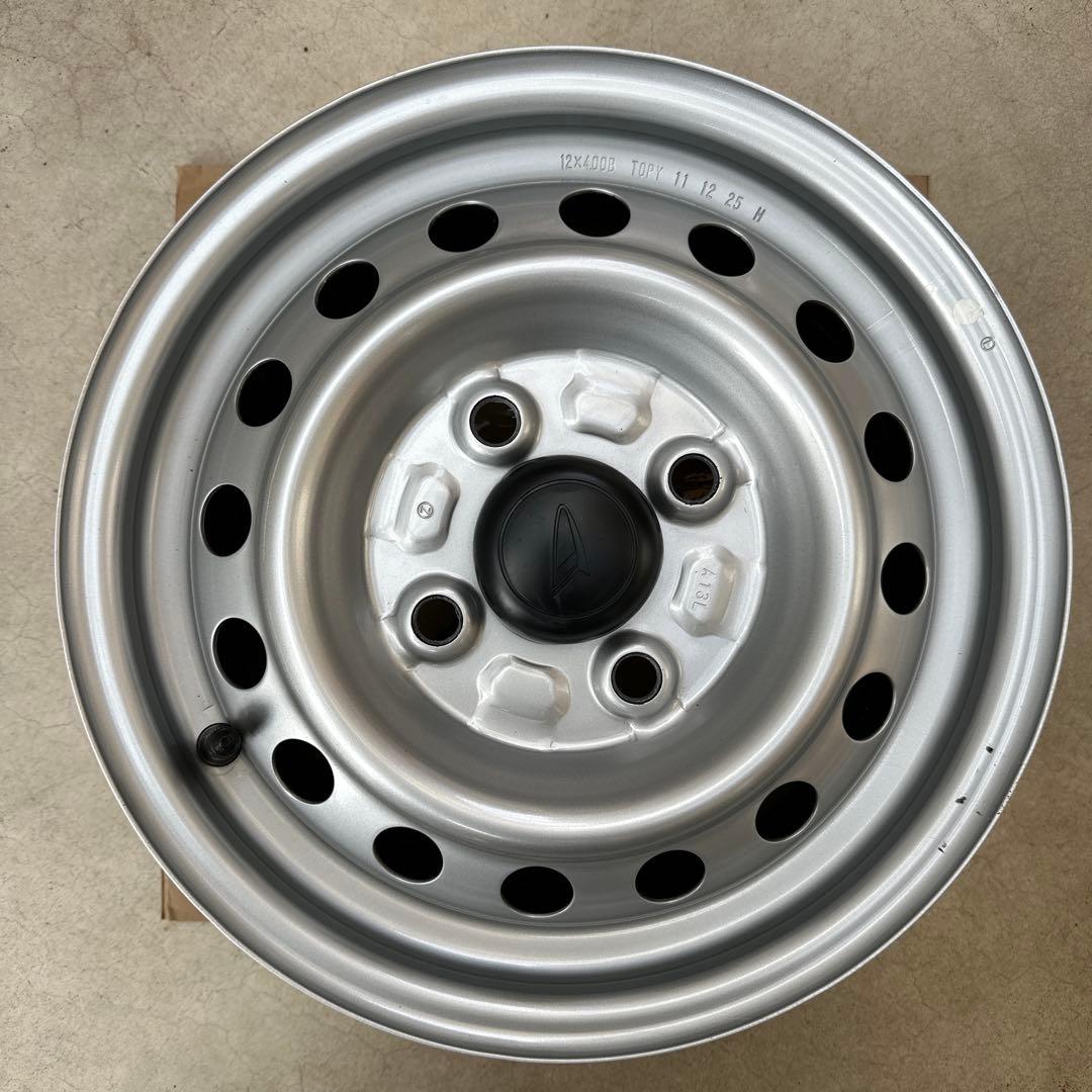 ダイハツ　ハイゼットトラックジャンボ　純正12インチホイール　新車外し