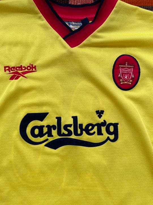 1998-1999 リバプール　ジェラード　リーボック　サードユニフォーム