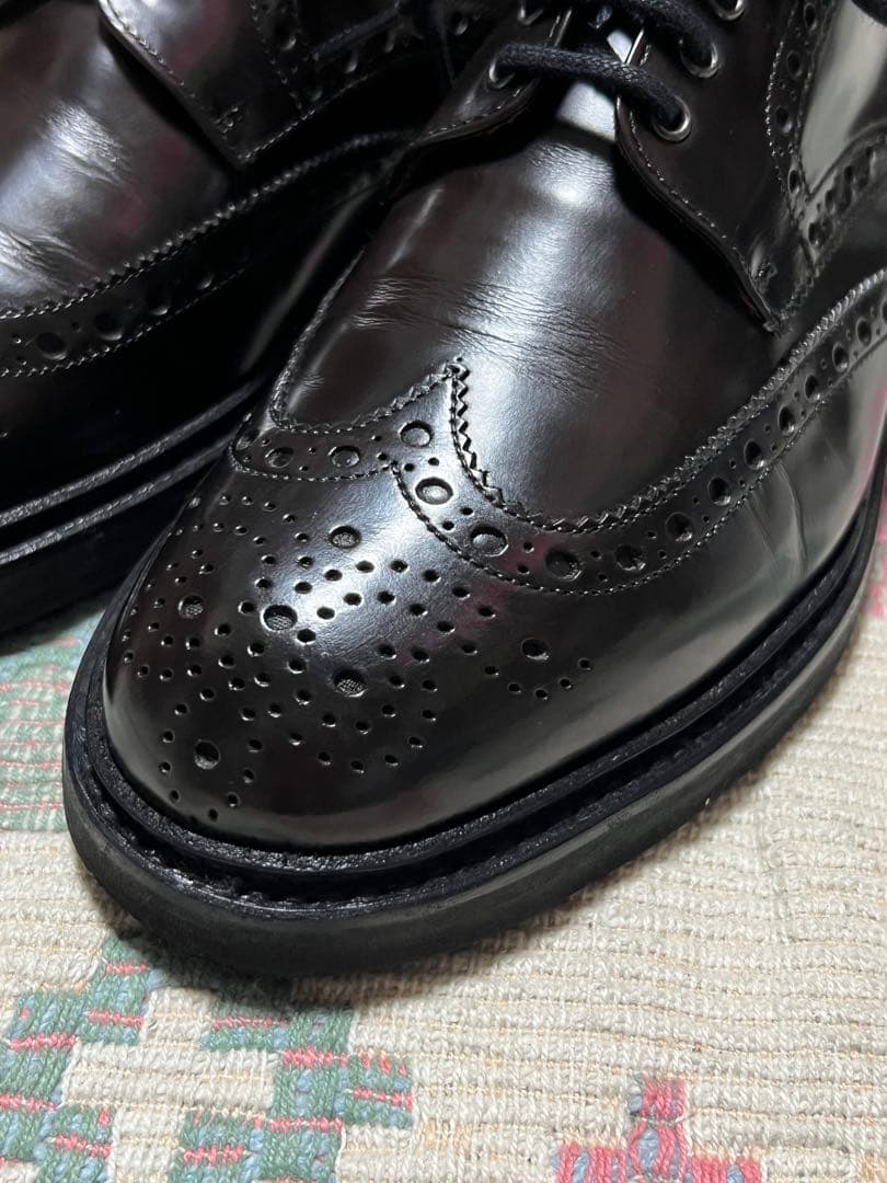 美品 BerwickウィングチップROISレザーシューズ7 バーウィックロイス