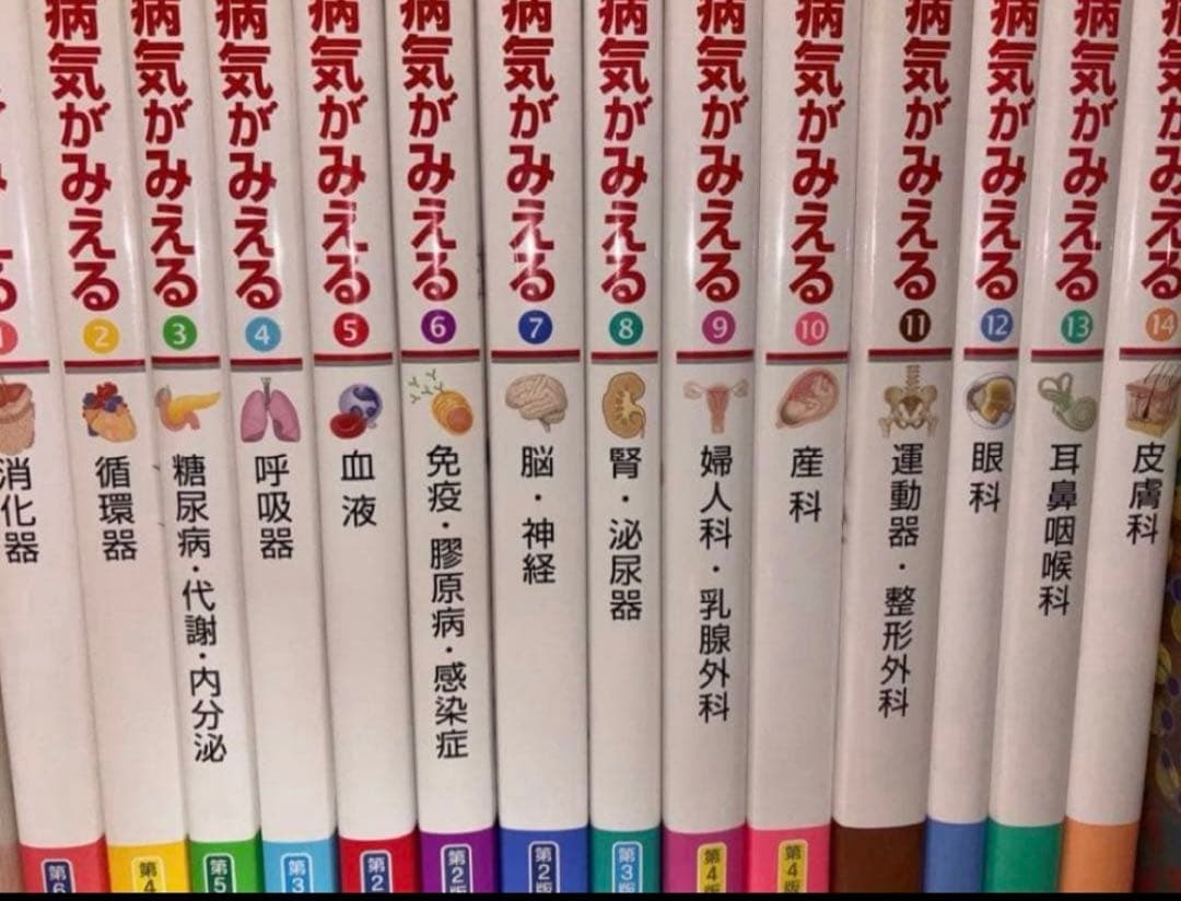 病気がみえる　見える　セット売り