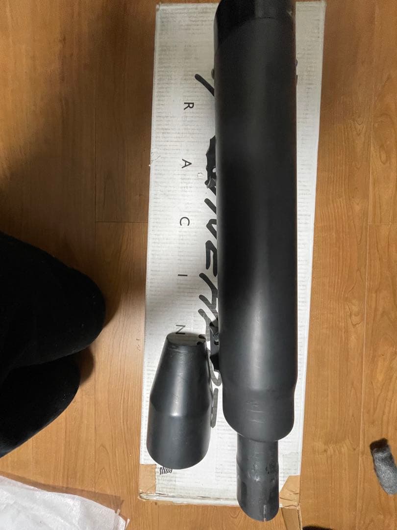 RINEHART(ラインハート)FLSB スリップオンマフラー ブラック