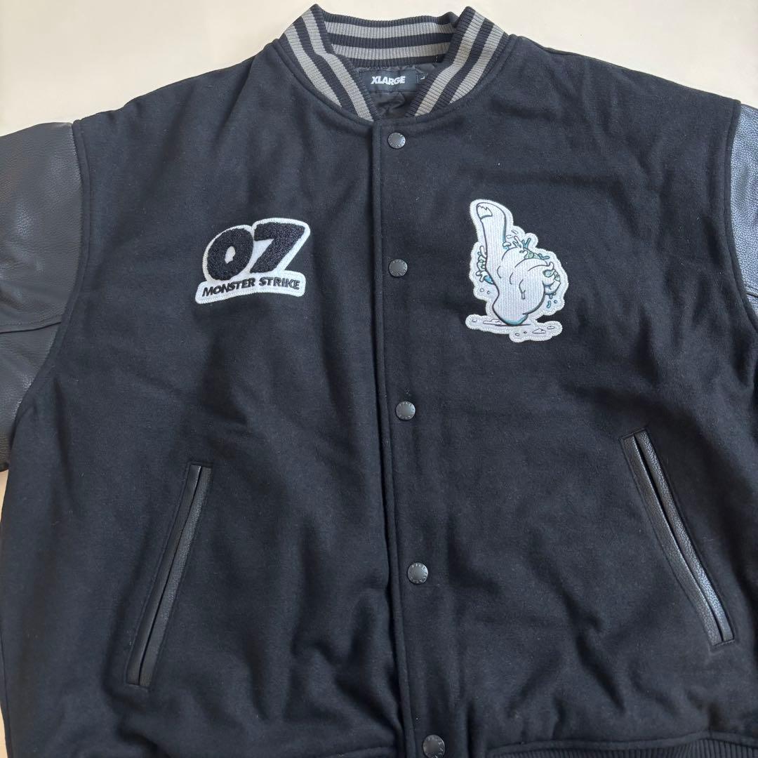 【新品】非売品 抽選当選品 エクストララージ × モンスト　スタジャン　黒　L
