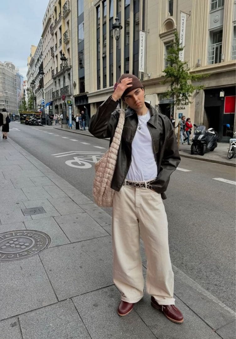 90s 希少　極太 アバクロ ワイド バギーチノパン 裾幅27