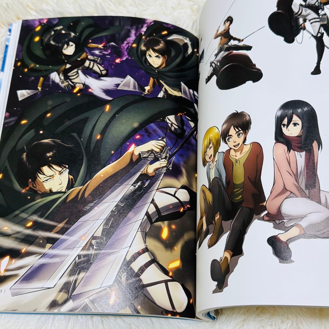 【初版•特典ファイル付き】進撃の巨人 ANIME ILLUSTRATIONS