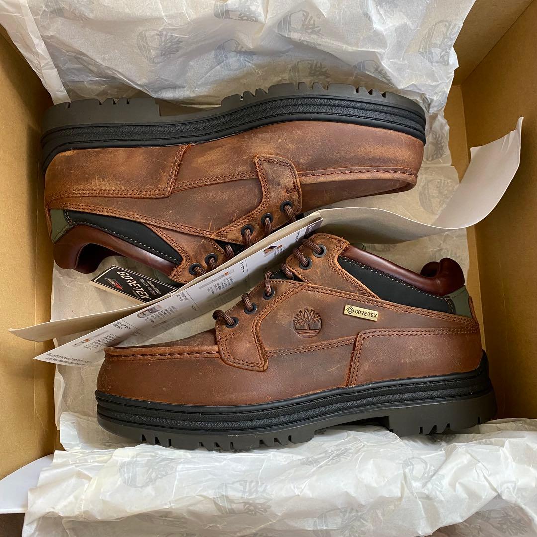 新品未使用 Timberland Moc Toe Mid GTX ブラウン 27
