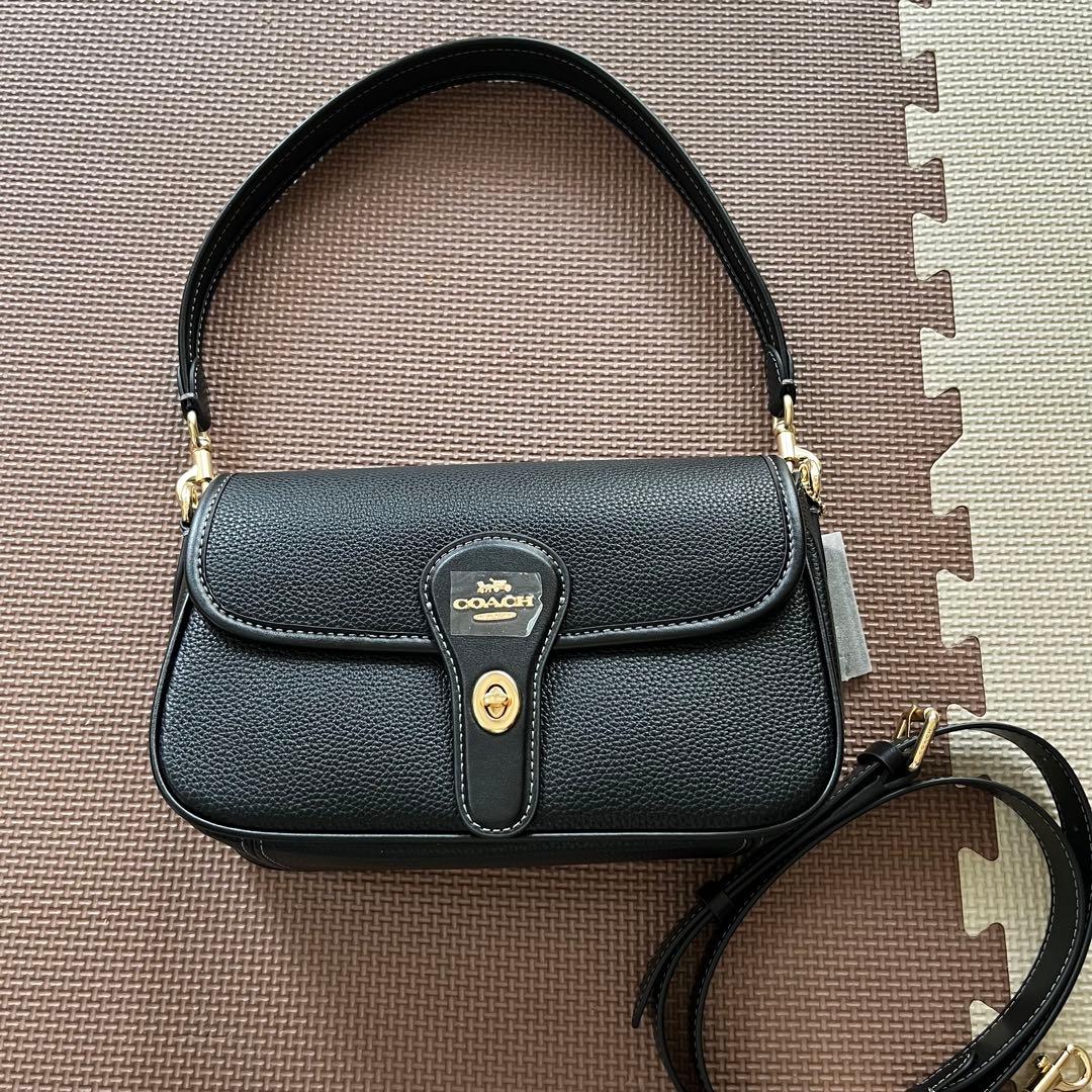 コーチ Hadley ハドリー ショルダーバッグ ブラック アウトレット