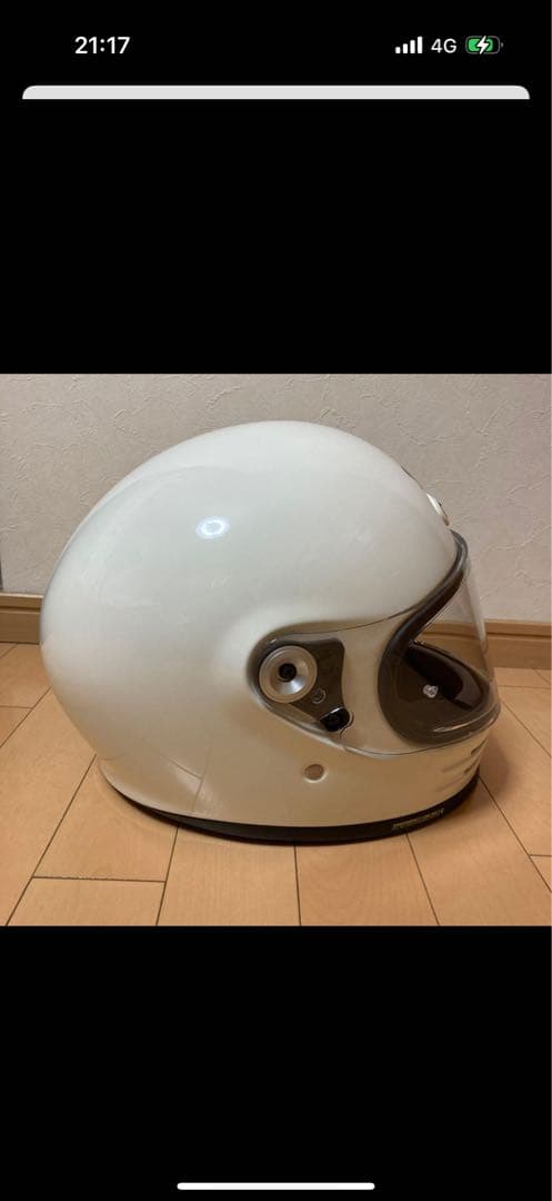 SHOEI フルフェイスヘルメット オフホワイト　グラムスター