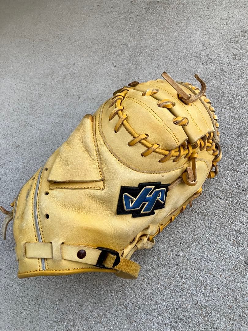 ハタケヤマ キャッチャーミット TH-258Y 軟式 大人用