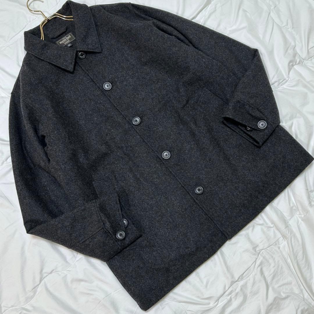 美品 mont-bell モンベル ウール トラベルコート 2101105 XL