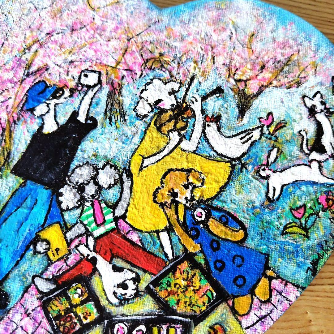 アル✨春爛漫[トイ•プードルファミリーのお花見]