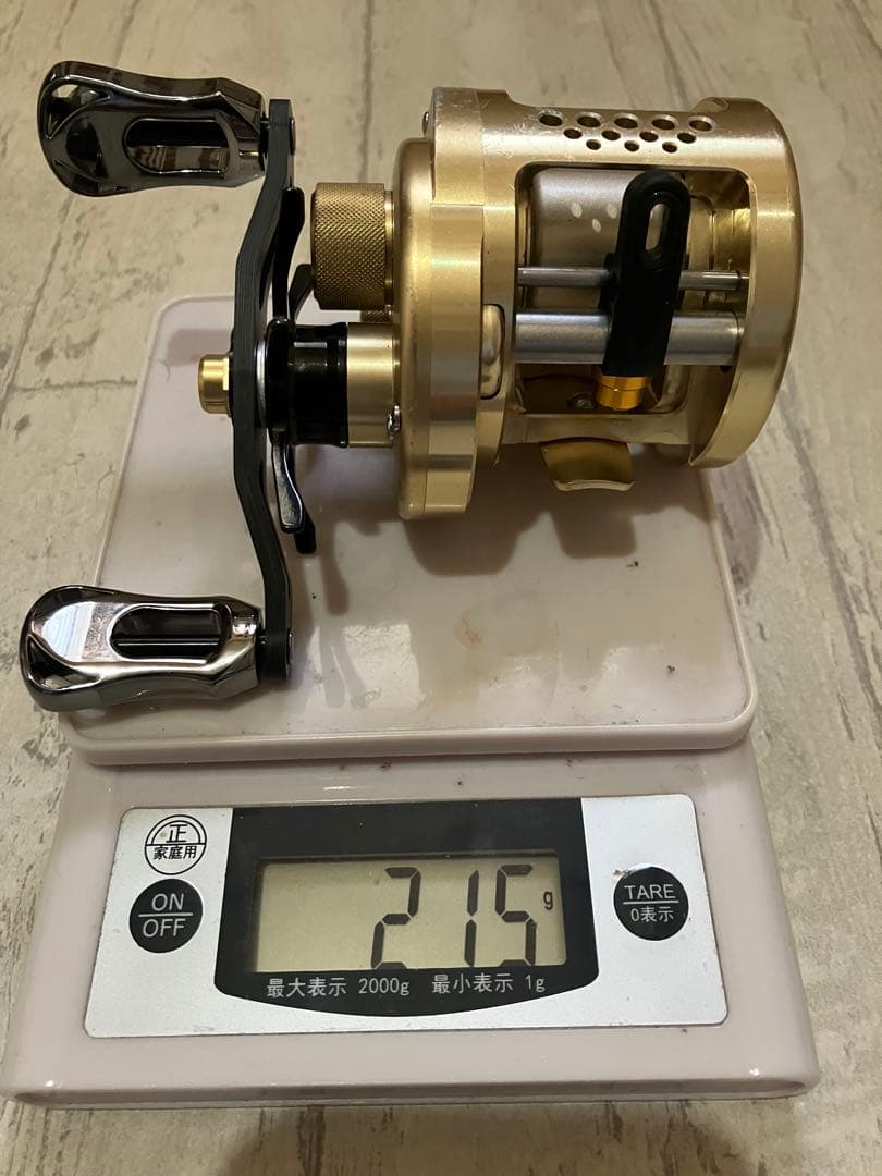 シマノ　初代　00カルカッタコンクエスト200 Mgスプール&ハイギヤ　軽量化