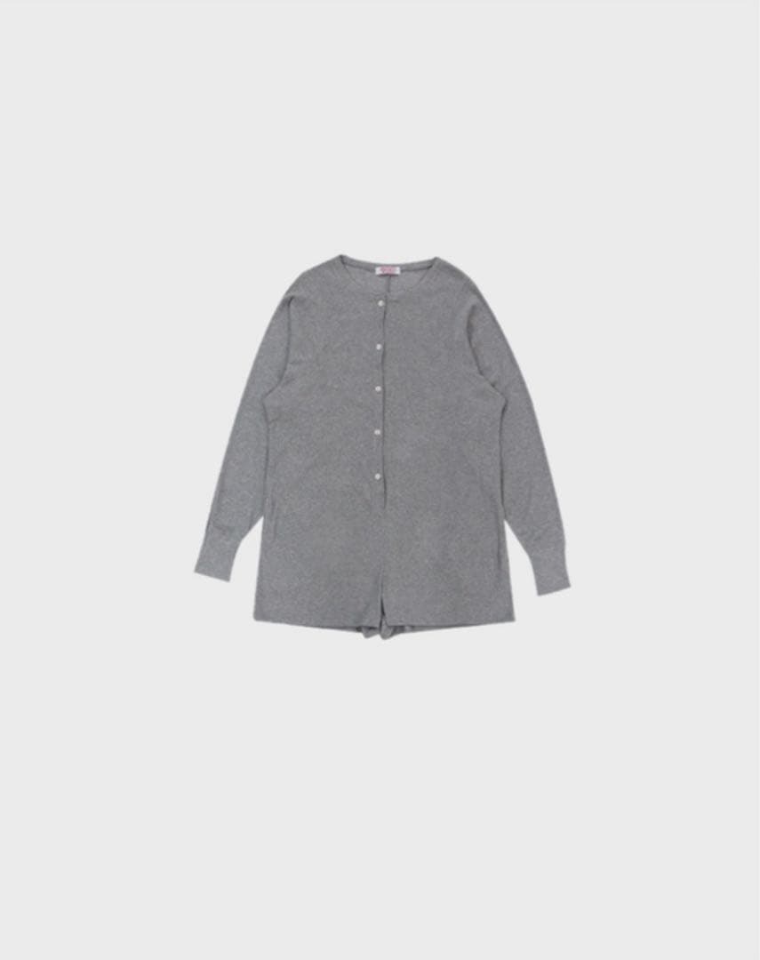 ★新品・未使用☆freckle ジャンプスーツ　グレー　コットン　韓国