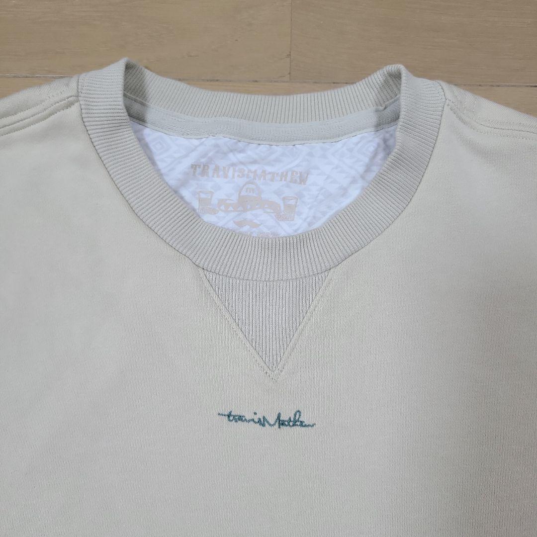 トラヴィスマシュー ベージュ スウェットXL