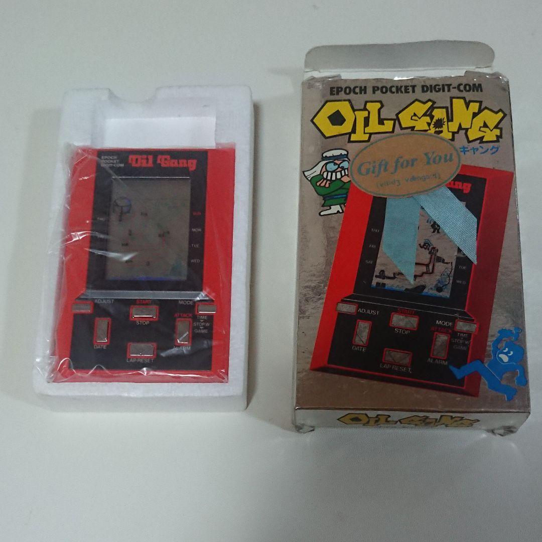 【稼働品】コレクションに1982年オイルギャング　エポック社 ゲームウォッチ