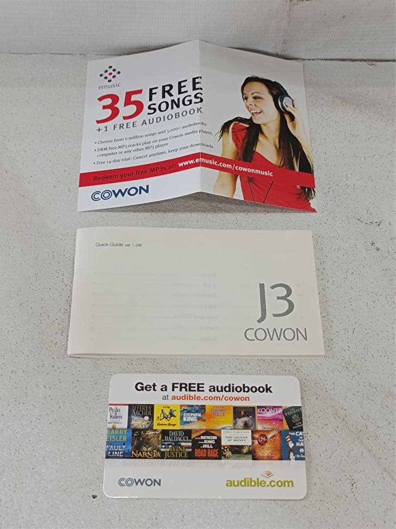 八6142【美品】COWON MP3プレーヤー J3 32GB