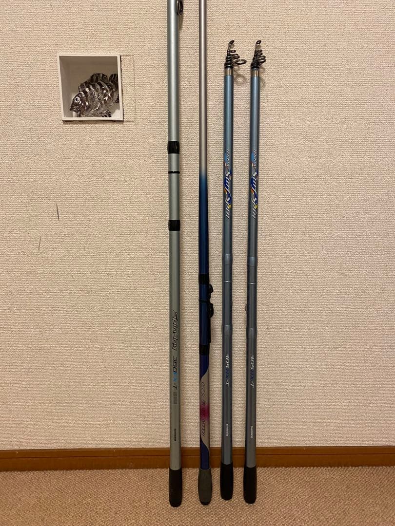 値下げ　シマノホリデーサーフスピン　ホリデースピン　スピンジョイ 4本セット