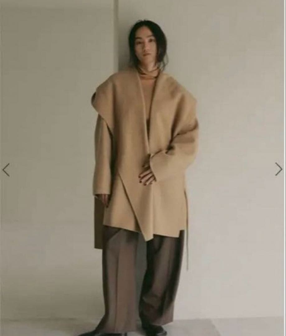 ETRE TOKYO フーディーリバーコート　ベージュM 新品未使用タグ付き