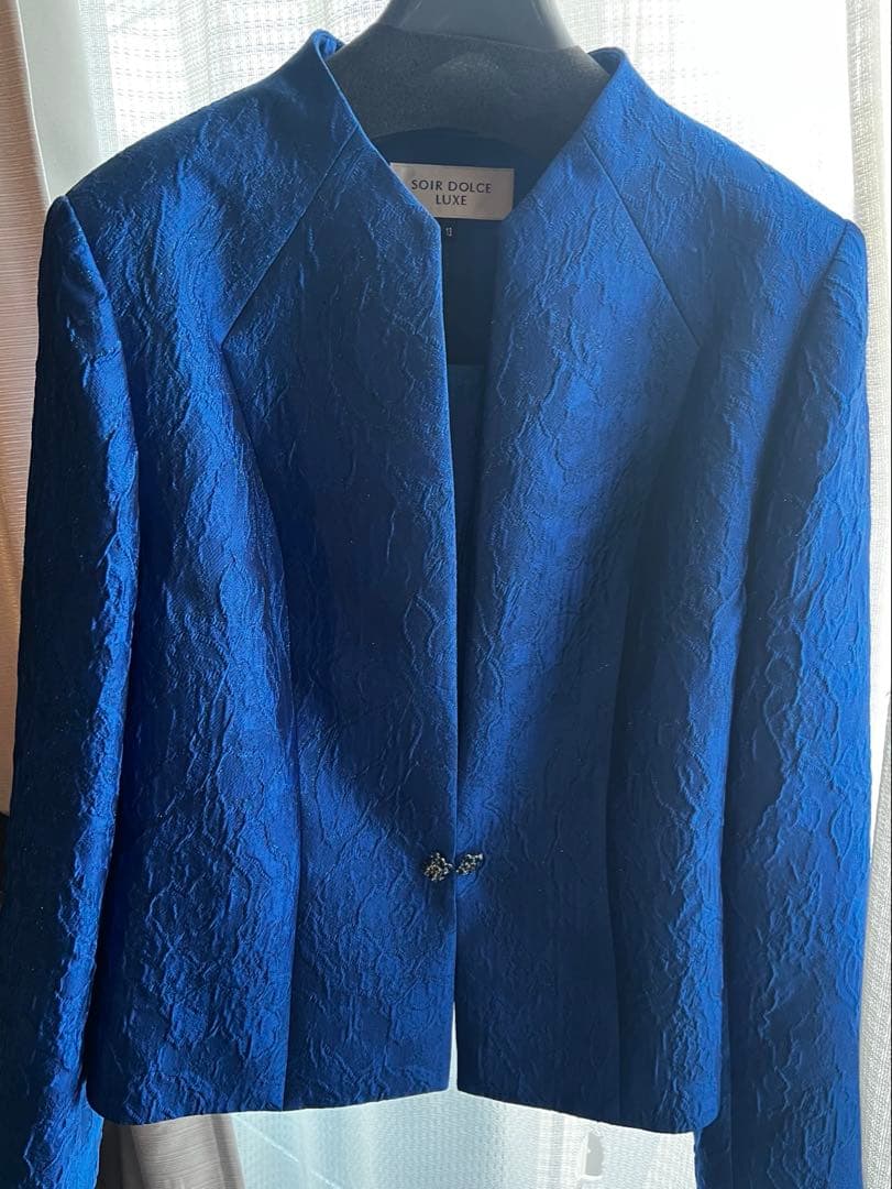 東京ソワール ソワールドルチェ ノーカラージャケット 完売品 13号