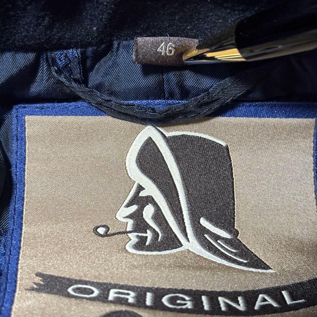 【美品】Sealup BEAMS F別注 ロングピーコート ネイビー 46