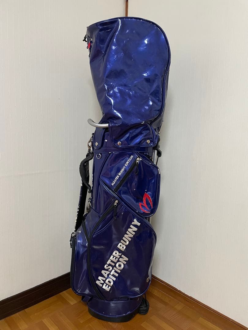MASTER BUNNY EDITION キャディバッグ ネイビー