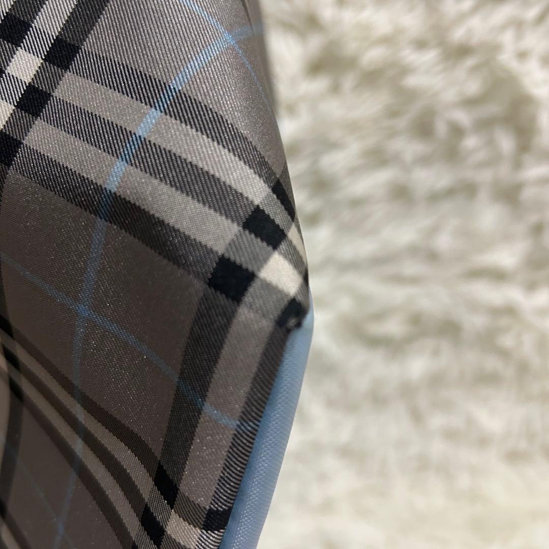 Burberry バーバリー グレー チェック柄 トートバッグ