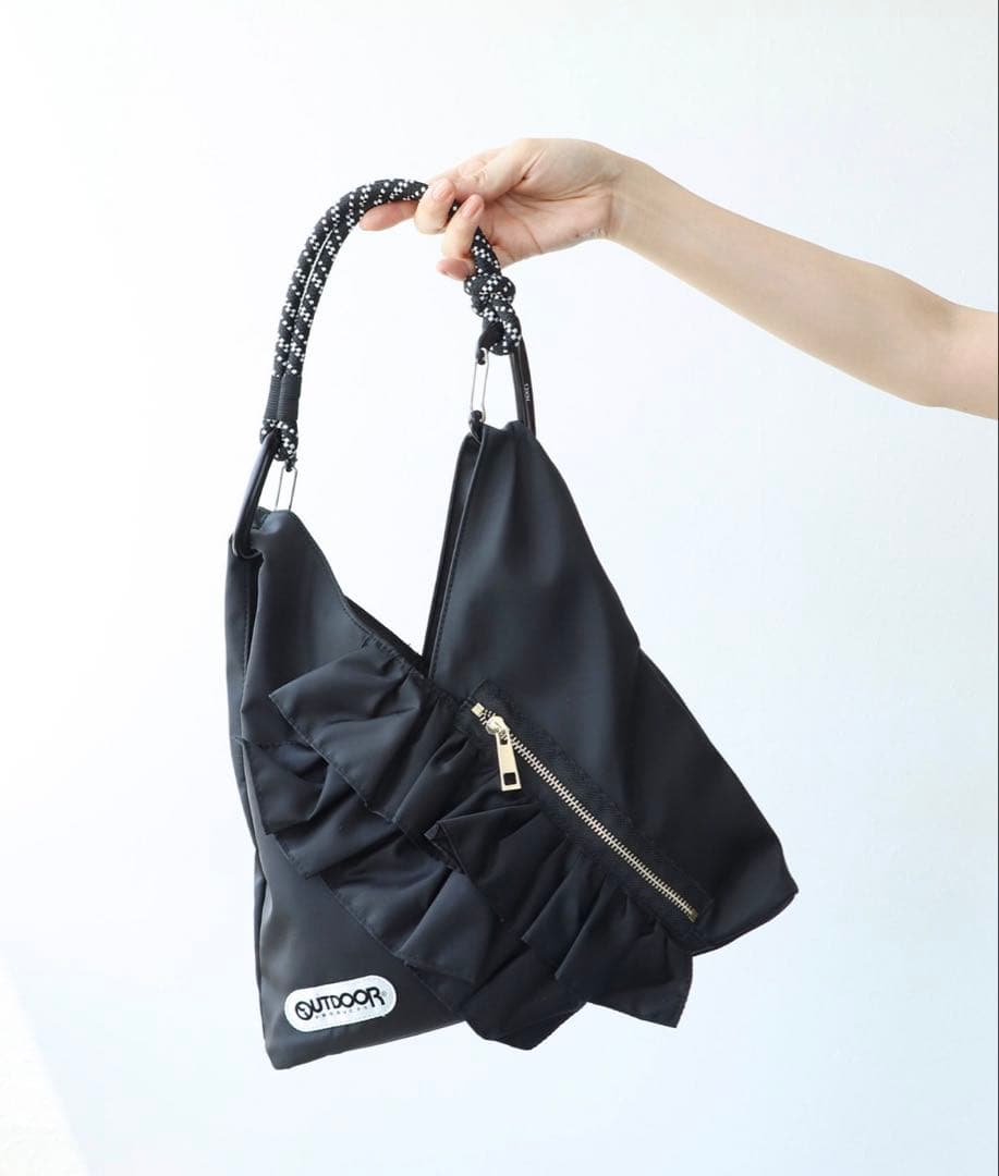 RISLEY×OUTDOOR PRODUCTSminiトライアングルフリルバッグ