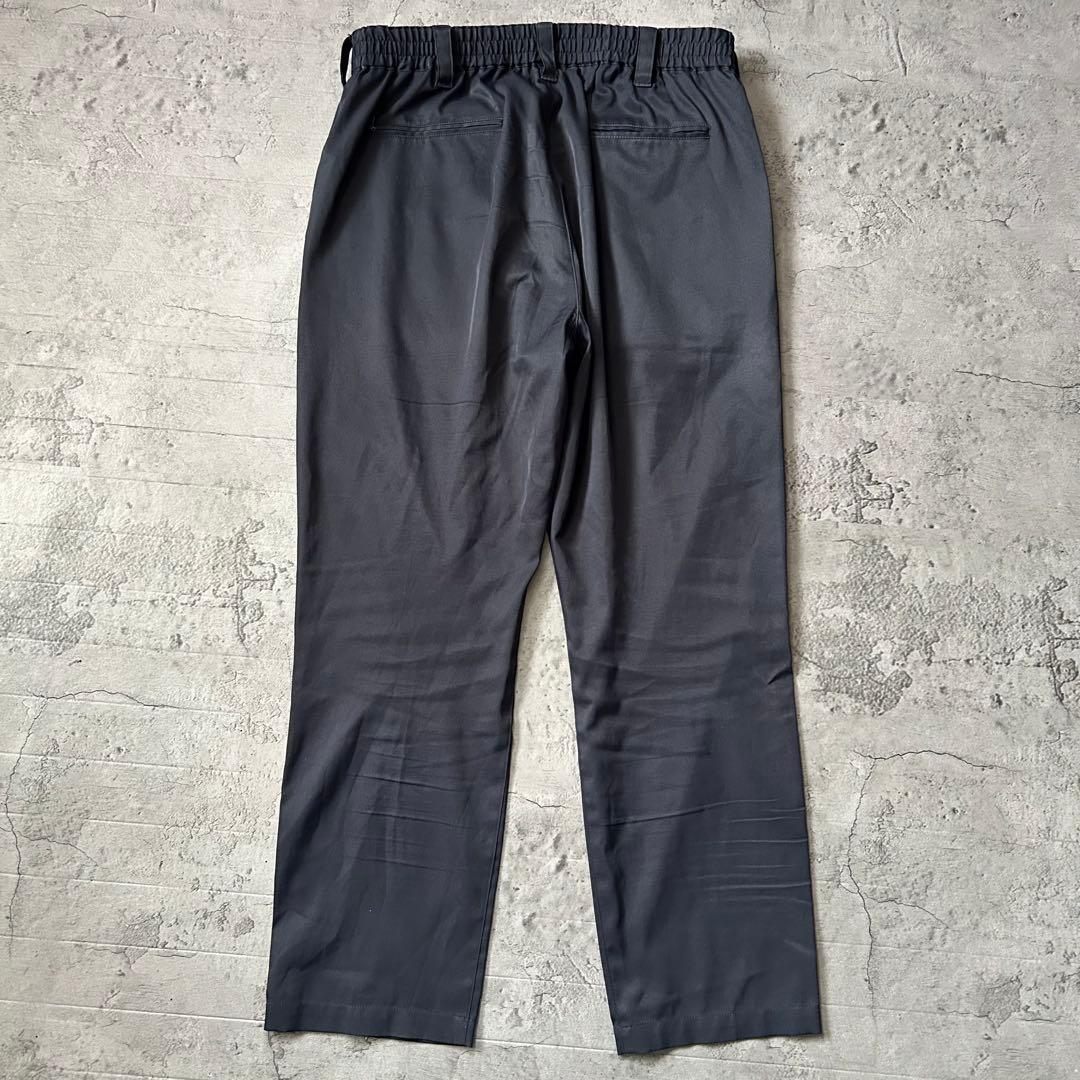 WWS クールセットアップ ストレッチポリエステル ネイビー M