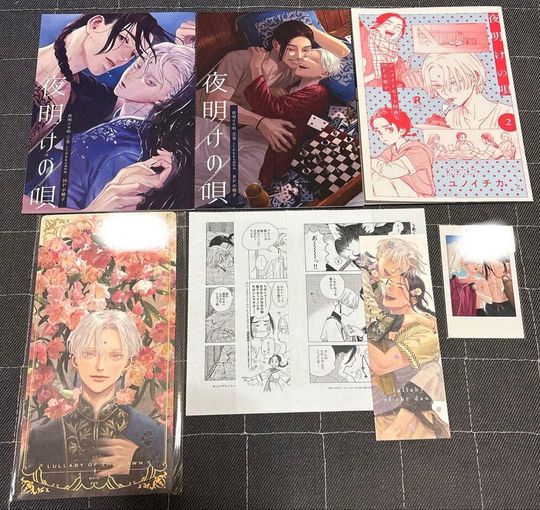 夜明けの唄 チェキ風カード ポートレートカード 特典 小冊子 ペーパー しおり