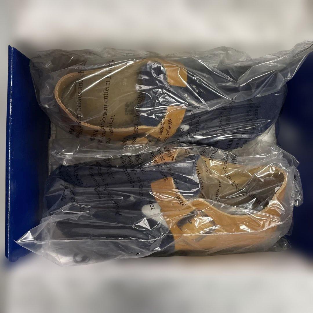 BIRKENSTOCK London 40 NAVY/COGNAC 未使用