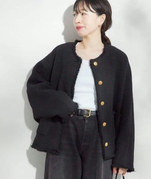 GIOLICATWEEDドルマンジャケット