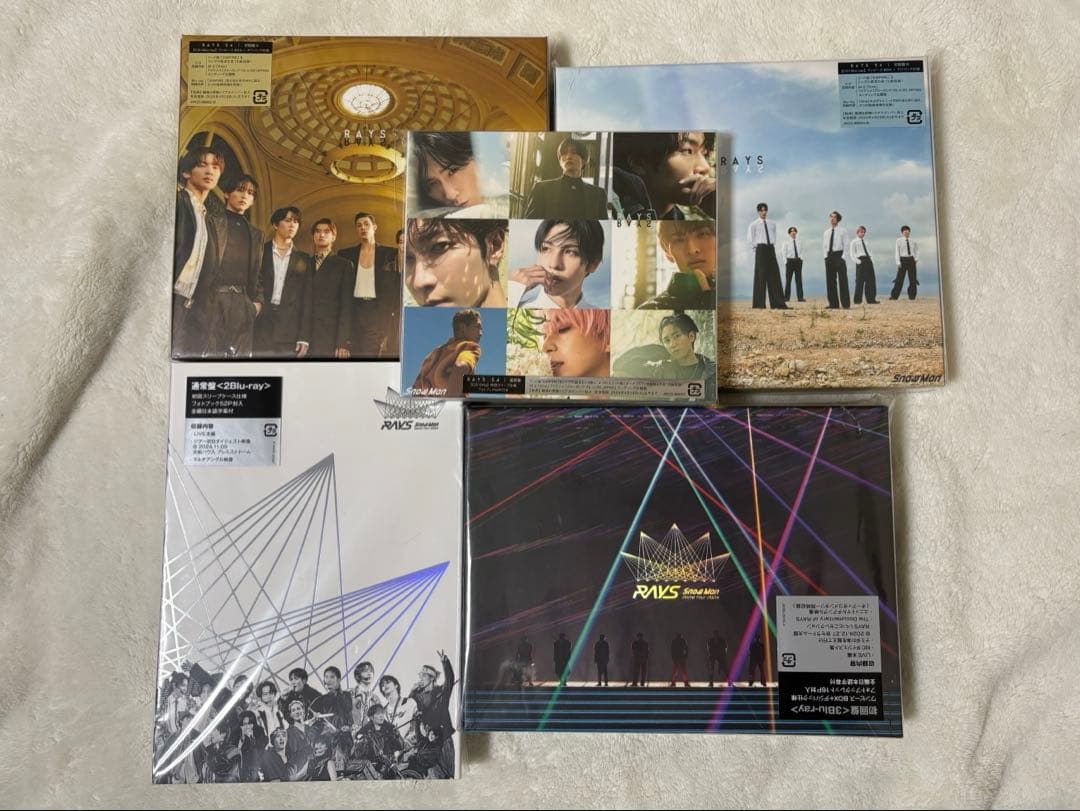 Man RAYS アルバム ライブ映像 セット