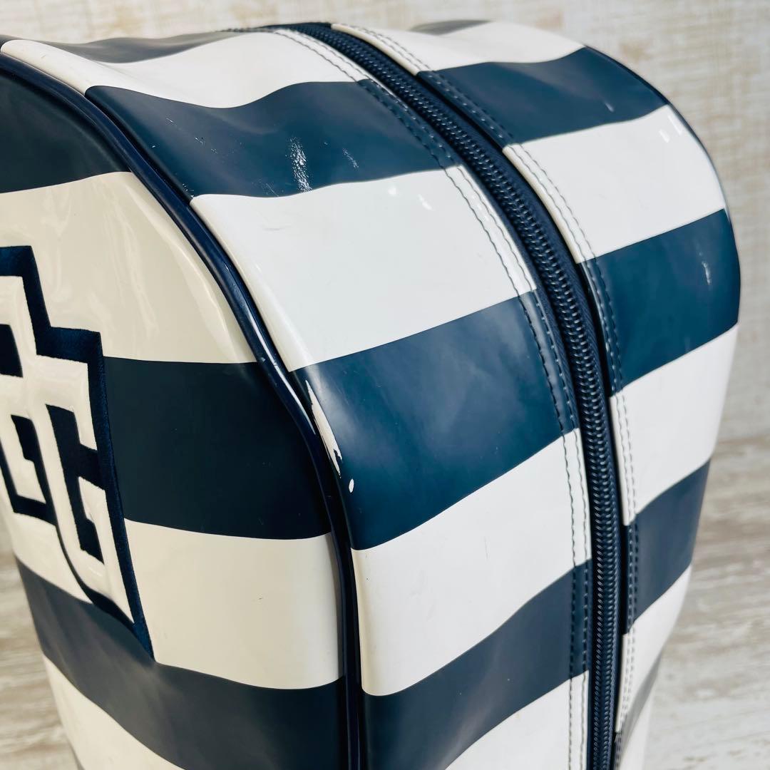 【限定品】PEARLY GATES ボーダー柄　30周年記念　キャディバッグ