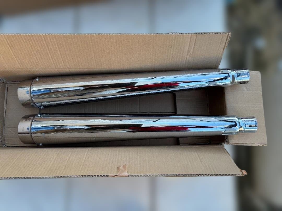 DNA メガホン スリップオンマフラー ハーレー