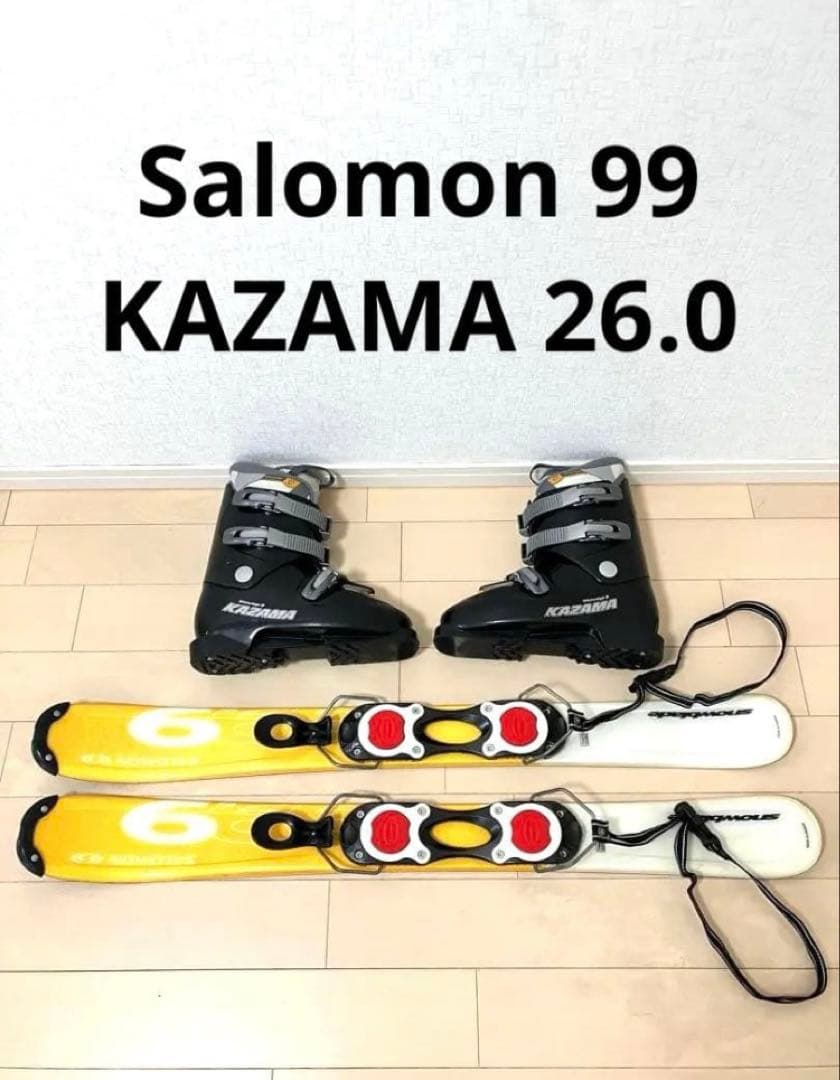 ショートスキー　スキーボード 26cm ブーツ　大阪手渡し可能！