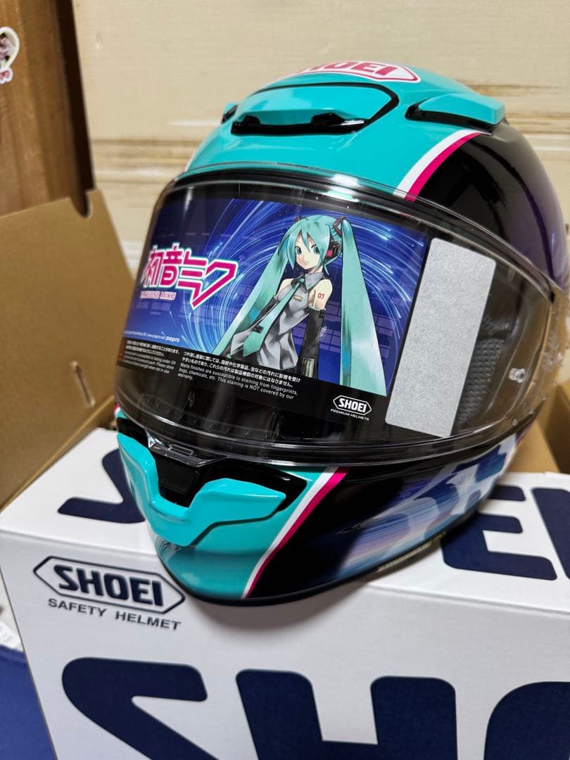 SHOEI Z-8初音ミクコラボヘルメット XL 新品未使用品