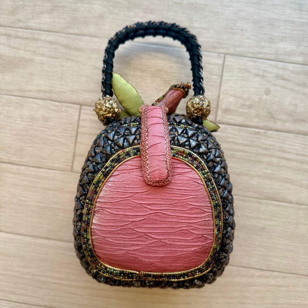 新品未使用 MARY FRANCES メアリーフランシス パーティーバッグ