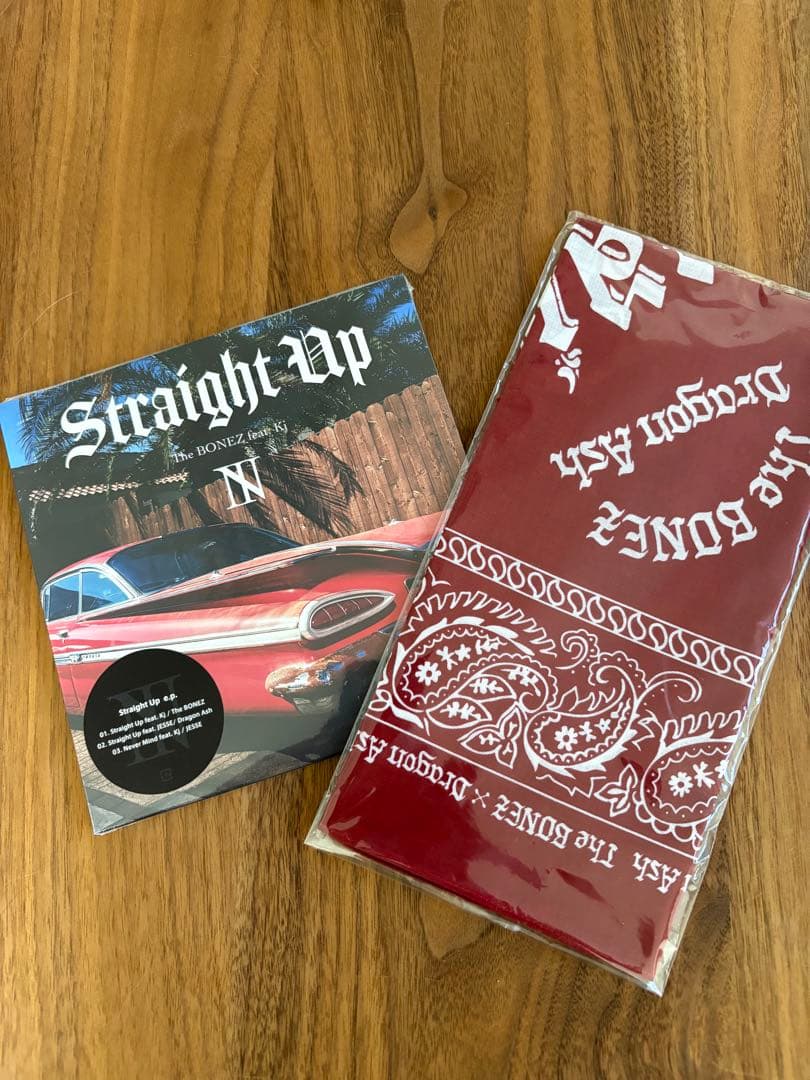 DragonAsh×TheBonez Straight Up CDバンダナセット