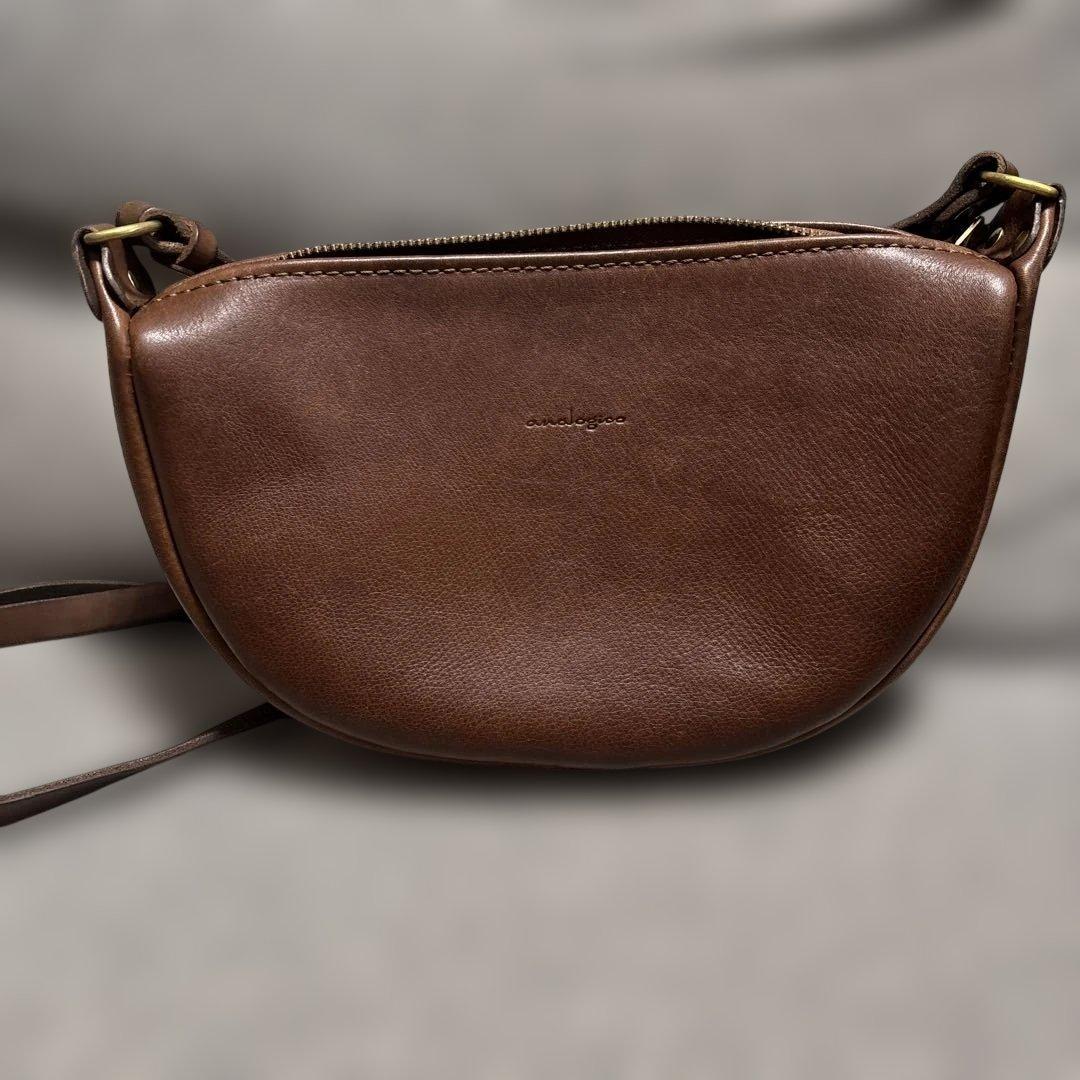 アナロジコ　半月ショルダー　バッグ