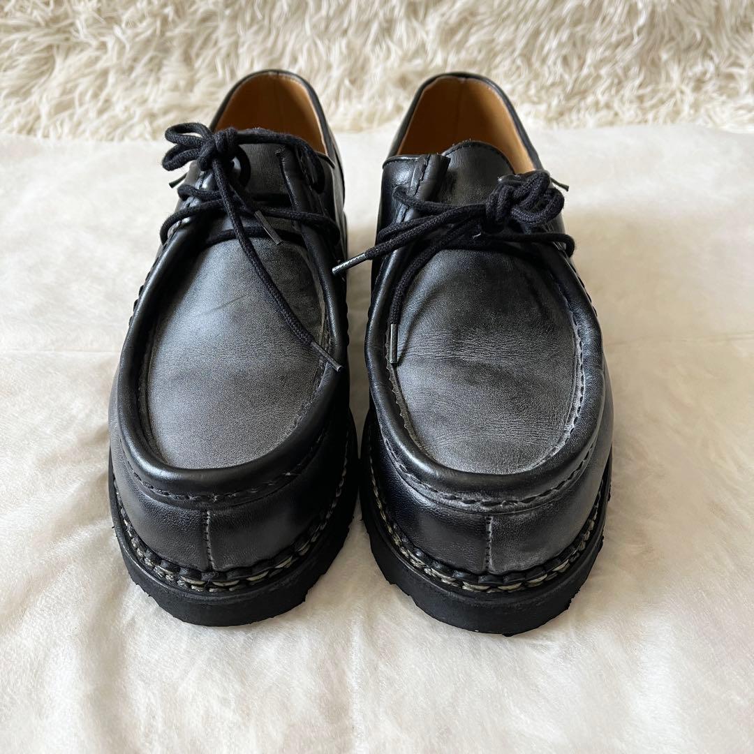 美品✨PARABOOT パラブーツ　715604 ミカエル　レザーシューズ　黒