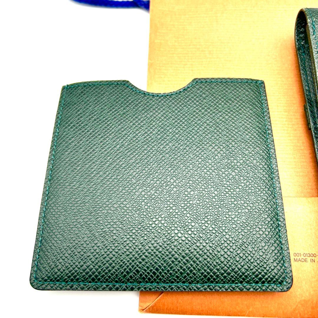 未使用級 ルイヴィトン ペンケース カードケース エテュイスティロ 緑 エピ